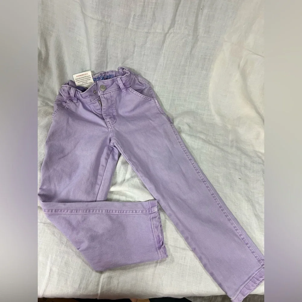 Purple adjustable waist jeans - Picture 8 of 10